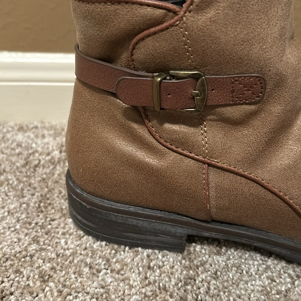 Baretraps Brown Half Boot Sz 9 - Picture 4 of 6